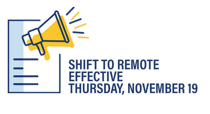 ATTENTION: As a precaution, all Pace campuses will move to remote learning and work where possible beginning Thursday, November 19. Our buildings and residence halls will remain open as planned through Tuesday of next week. See the full statement: conta.cc/36RvOj9