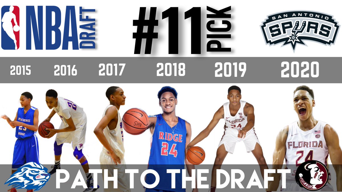 PRidge_AD's tweet photo. Mission Accomplished‼️

Congratulations @Yvngdevo, your journey has been incredible to follow thus far, we can’t wait to see what is next!

🚨 #11 Overall Pick
📍@PRHSBasketball to @FSUHoops to @spurs 
🗓 November 18, 2020

#NewBeginning #NBA #NBADraft #DevinVassell #OneRidge https://t.co/jkYBrNERv5