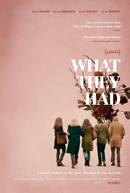CinemaRareIN's tweet photo. Bridget returns home at her brother's urging to deal with her ailing mother and her father's reluctance to let go of their life together.
#WhatTheyHad (2018) by #ElizabethChomko, ft. @HilarySwank #MichaelShannon #RobertForster & #BlytheDanner, now streaming on @NetflixIndia. https://t.co/QPsuWEMyr7