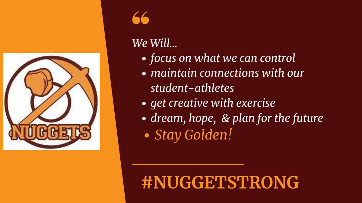 Hawley Nugget Activities (@nuggets_ad) on Twitter photo 