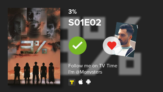 Sarvcasm's tweet image. I've just watched episode S01E02 of 3%! #3percent  #tvtime tvtime.com/r/1xuaq