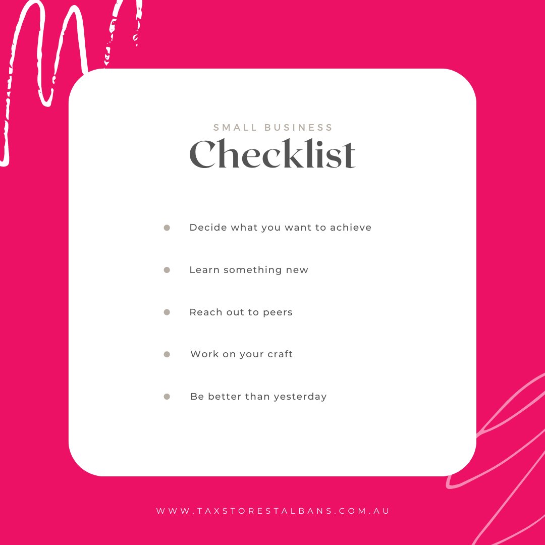 tax_stalbans's tweet photo. Most businesses start out small. The checklist below provides the basic steps you should follow to start a business.
#TaxStore #Melbourne #stAlbans #businesstips #business #entrepreneur #businessowner #entrepreneurship #marketing #smallbusiness https://t.co/b0N1pnK1LI