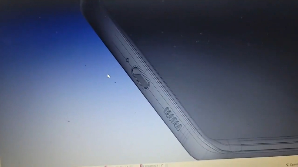 Galaxy S21 Ultra CAD shows that the chin and side bezels are basically the same. It will be the narrowest chin mobile phone in history.
