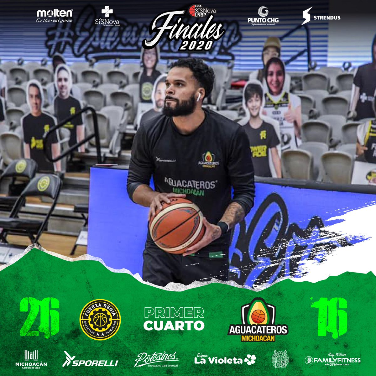 ¡VENGA EQUIPO! 🏀🔥 

Esto apenas comienza. Con fuerza el apoyo afición 🗣 #CorazónInquebrantable 💚💛 

<a href="/LNBPoficial/">Liga Caliente.mx LNBP</a> #Temporada2020 #EsteEsMiJuego