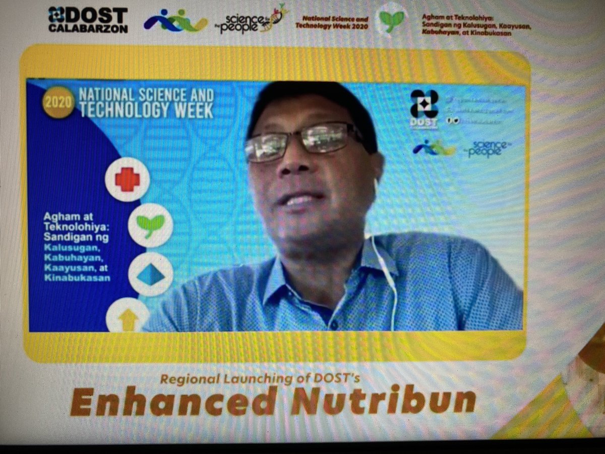 ABSCBNNews's tweet photo. .@DOST_PH Calabarzon launched the enhanced nutribun today to address malnutrition among children. Itโs said to be a complete meal and is better than the nutribun launched decades ago. #NSTW2020 | via @kristinesabillo https://t.co/0zSsITquP2