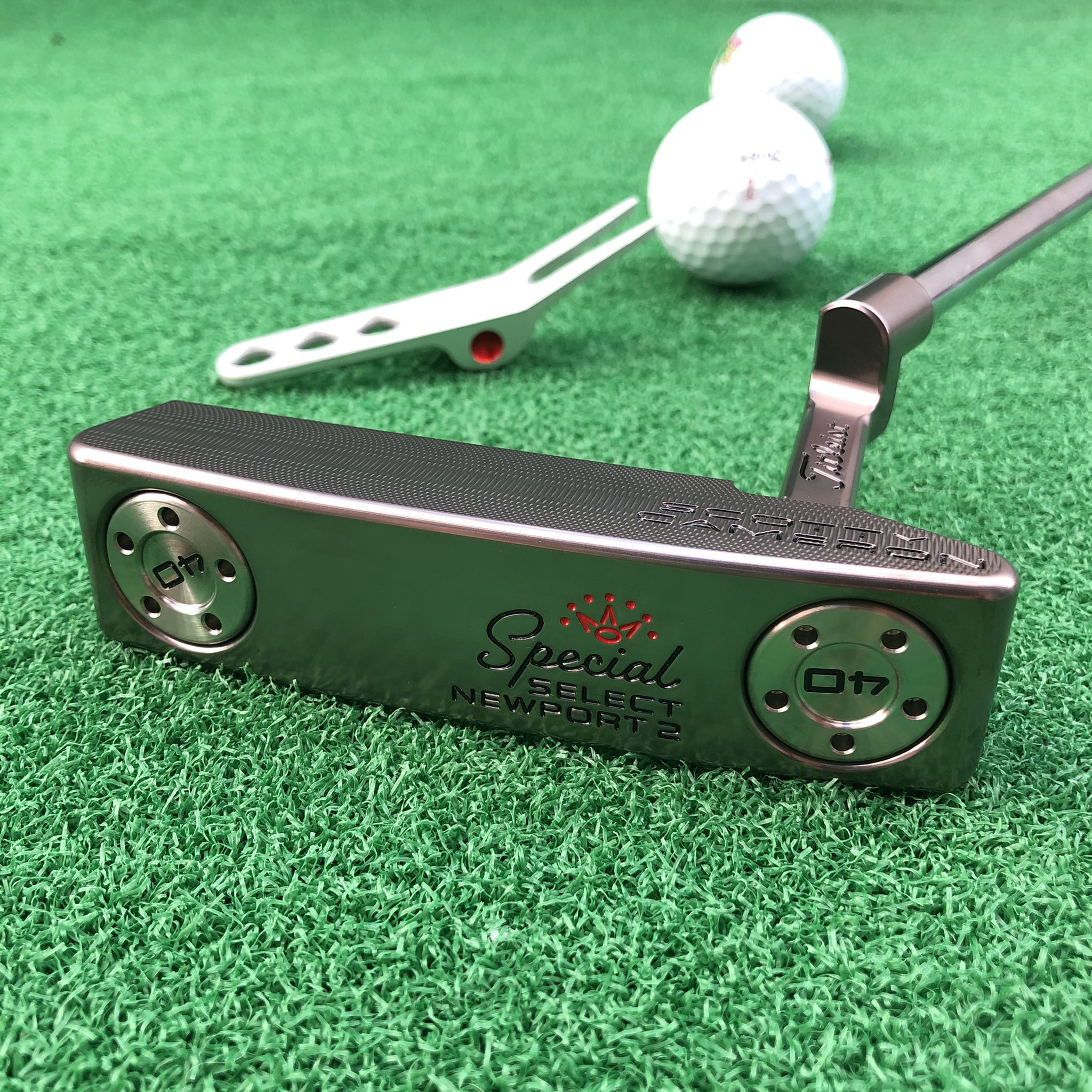 キャメロン専門店himawari Scotty Cameron カスタムパター Hideki Matsuyama Gun Metallic 松山英樹プロ仕様カラーリング ラウンドで話題になる逸品 スコッティキャメロン