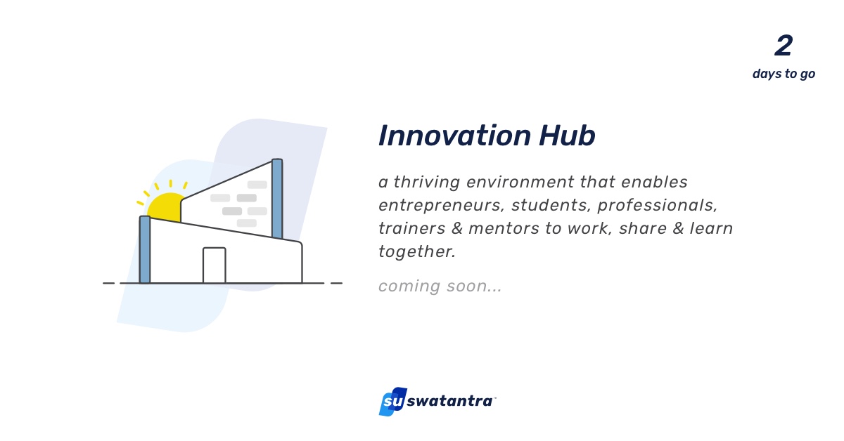 suswatantra's tweet photo. A place where you can truly collaborate, learn share &amp; work together.

#students #trainers #mentors #entrepreneurs #professionals #innovation #innovationhub #startups #startup2020 #startupstrategy #joboppurtunities  #entrepreneurship #communitylearning https://t.co/VqdfCeitDD