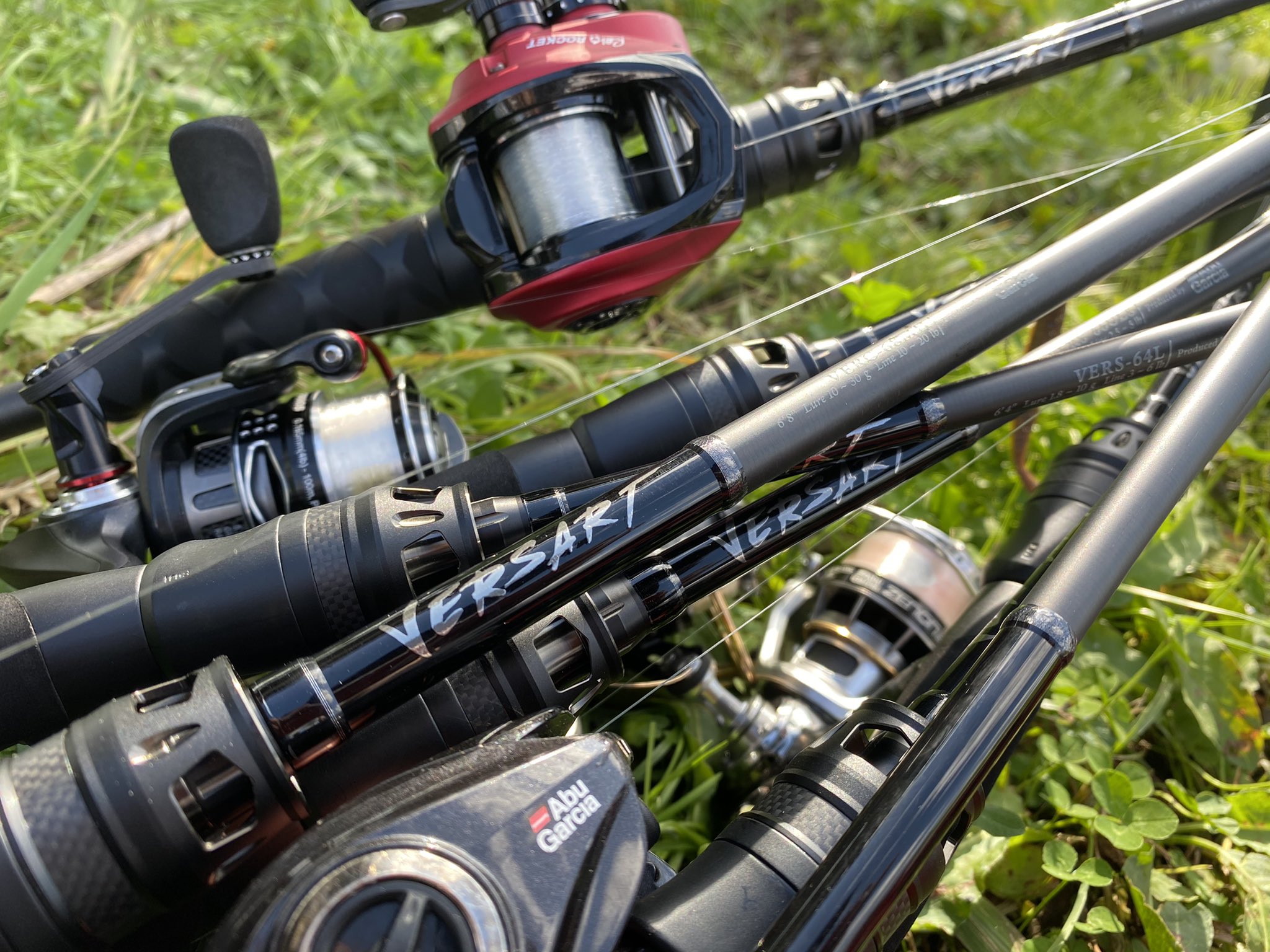 Abu アブガルシア バスロッド ベルサート VERS-64L スピニング Abu