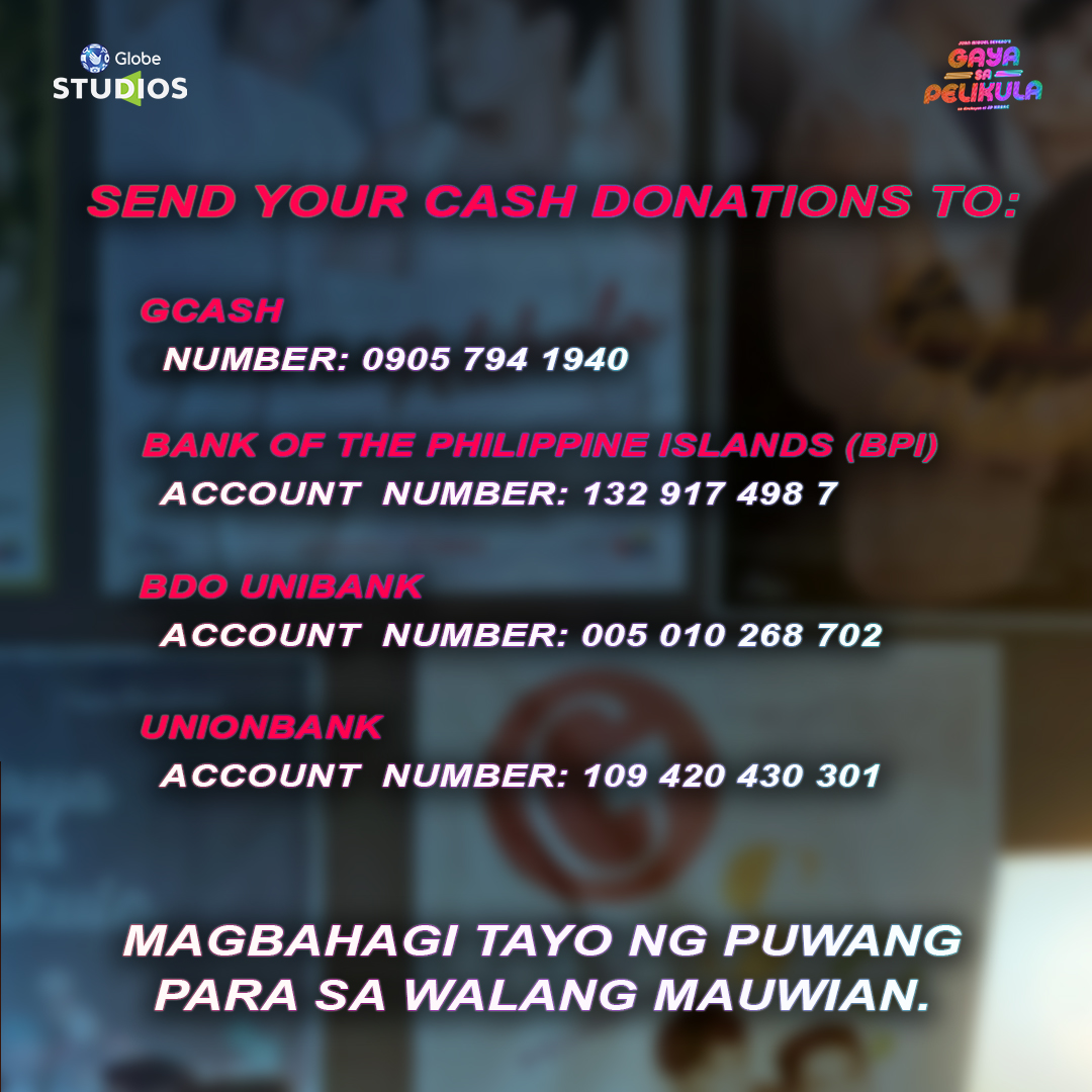 animastudiosph's tweet photo. Ang bibilis niyo talaga mga neighbors! Maraming salamat sa inyong donations! As of now, we have raised P436,423.18 for the benefit of Tulong Kabataan, Angat Buhay, Bahaghari and Gabriela! #CaringNeighbors #GayaSaPelikula

We will be accepting donations until November 20, 2020. https://t.co/J9sXIb3Yxt