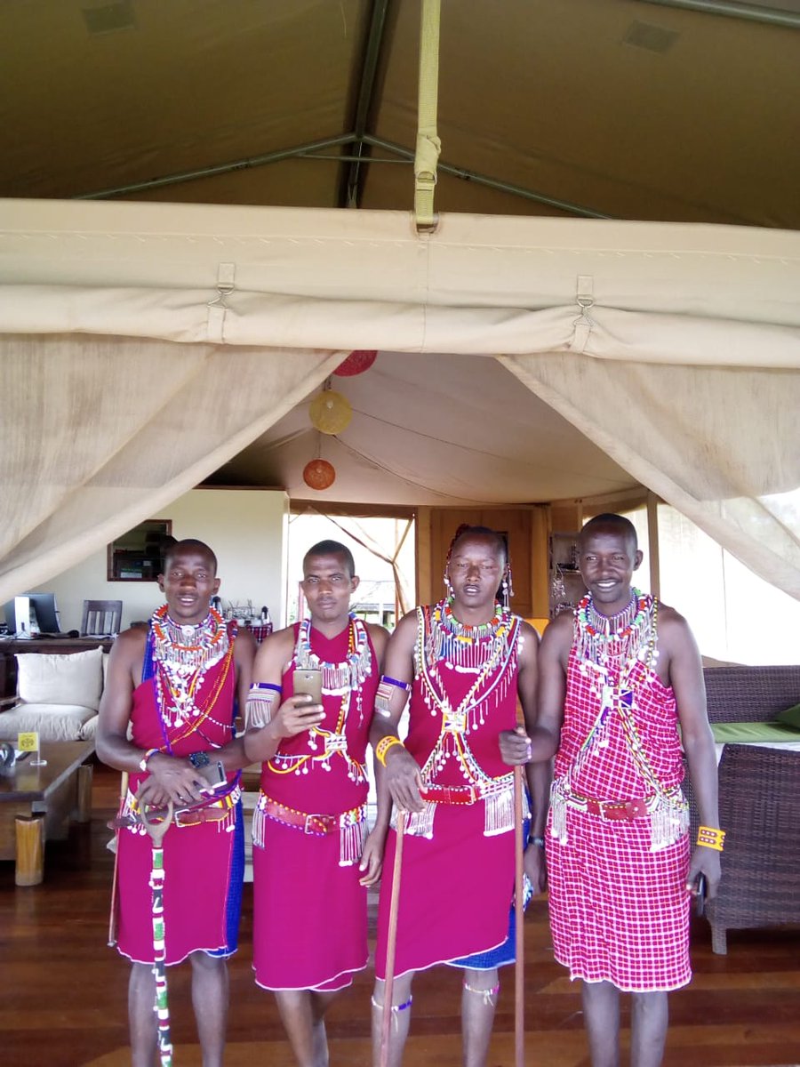 LoykMara's tweet photo. Jambo from our Morans!
Tag them if you know them by names.

#loykmaraluxurycamp #staffs #maasaimara #loykmaracamp 
#adventureawaits #gamedrives  #tembeakenya https://t.co/b5jYOWkqBg