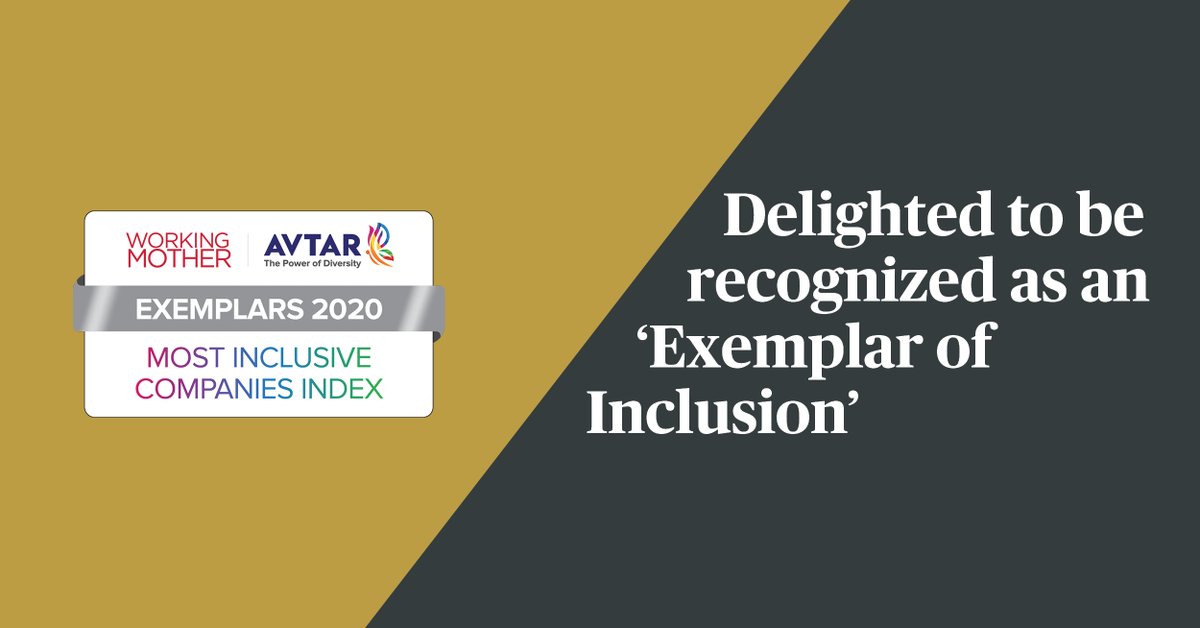 AXA_XL's tweet image. AXA XL in India has been recognized by @_workingmother_ &amp;amp; @avtarinc as a 2020 Diversity Best Practices Inclusion Index Organization, &apos;Exemplar of Inclusion&apos;, for their overall efforts in #inclusion and #diversity. ow.ly/YdZT50CoHHa #ProudToBeAXA #MICI2020