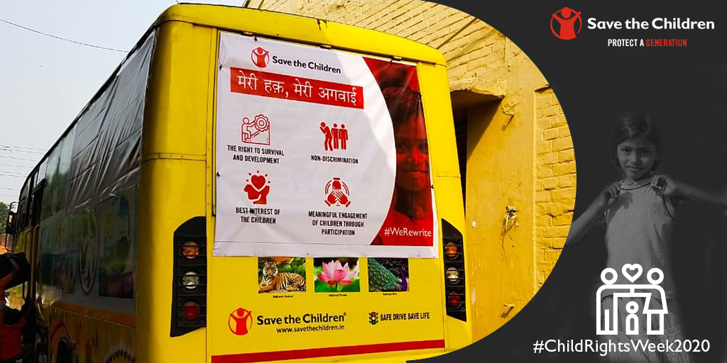 balrakshabharat's tweet image. Our Mobile Learning Centre in Kolkata caters to the education requirements of the marginalized children from 4 urban slum pockets of the city. For the #UNCRCWeek, the bus travelled to these locations with special messages on the rights of children.
#UNCRCWeek #ChildRightsWeek2020