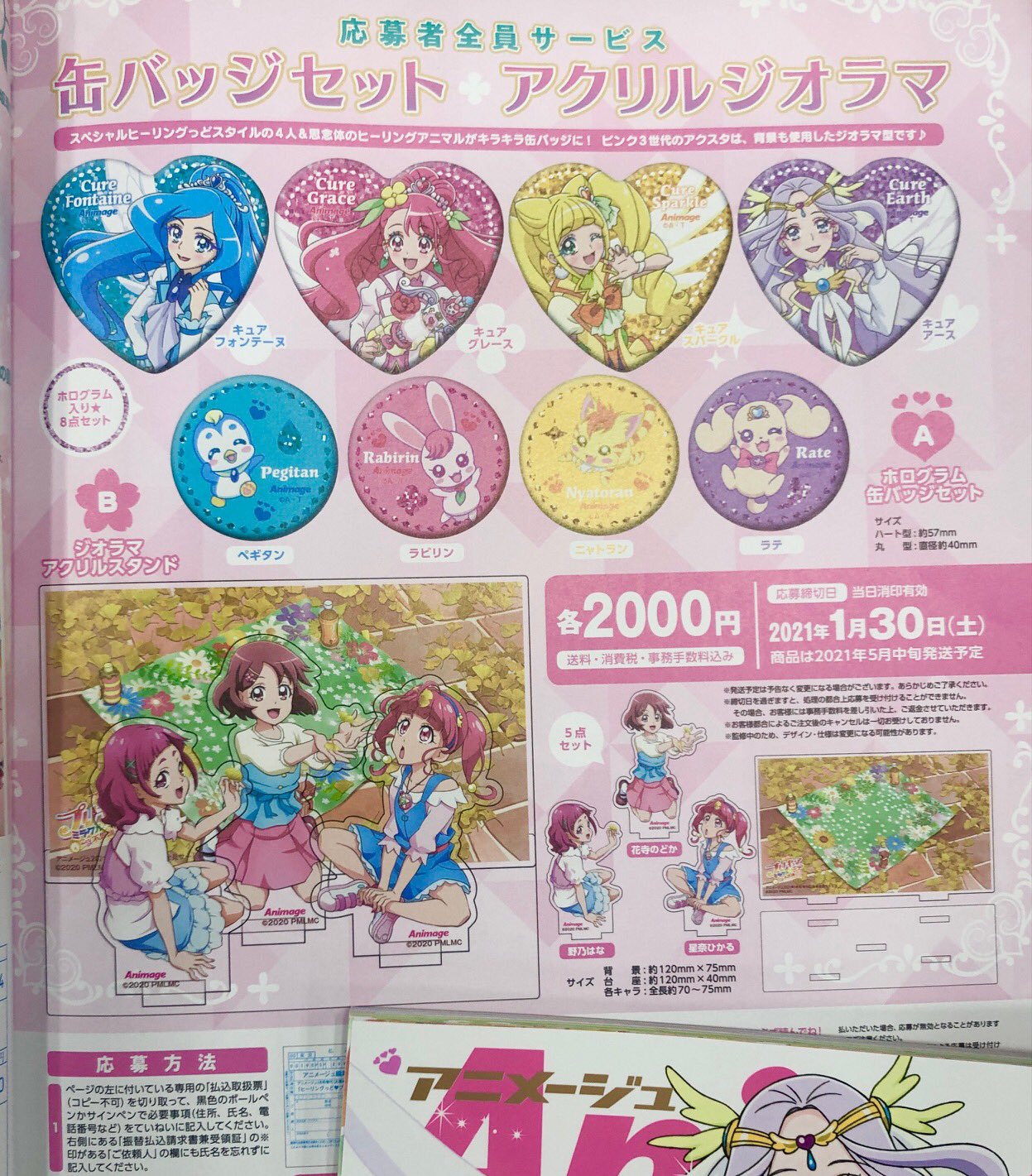 人気が高い アニメージュ 応募者全員サービス プリパラ オリジナル缶