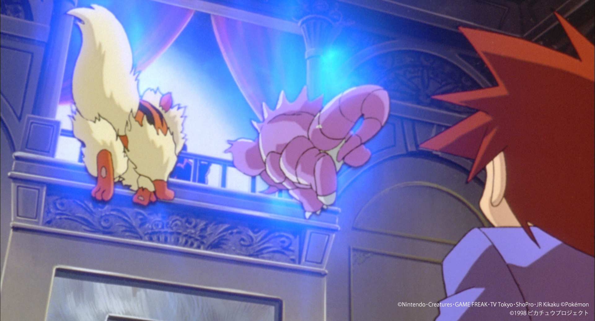 アニメ ポケットモンスター 公式 ミュウツーとバトルしているトレーナーは シゲル ミュウツーの規格外の強さに圧倒されています ミュウツーの逆襲 こちらで配信中 T Co T0oddktxrc T Co X1zurfwal0 Twitter