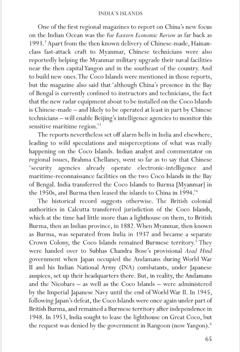 Except, the islands were transferred to Burma by the British in 1882, 7 years before Nehru was born. Burma was separated from India (both were British colonies) by the British in 1937, 10 years before India became independent and Nehru got any say in its affairs.  https://twitter.com/janmajit007/status/1329059544215896065