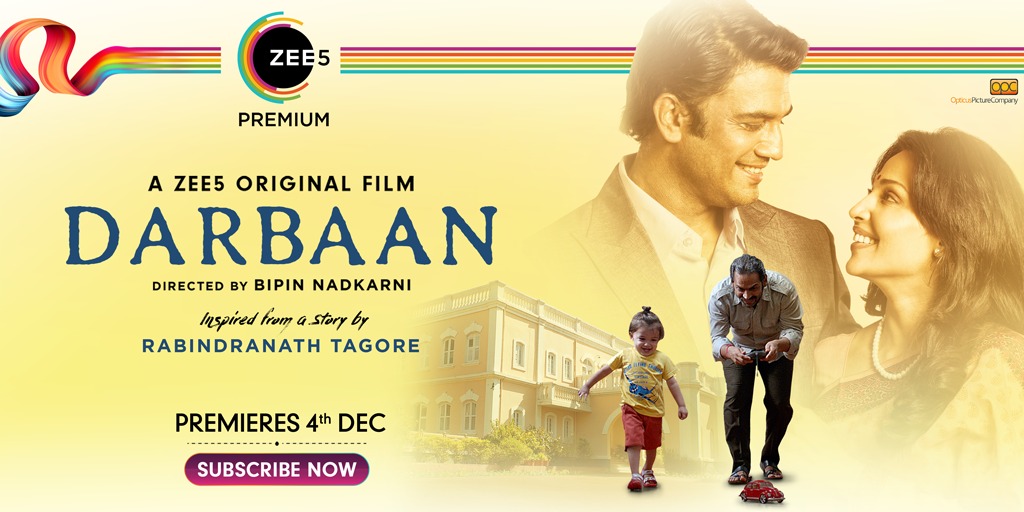ReviewBollywoo1's tweet image. #Darbaan Premieres 4th December on @ZEE5Premium. 

Starring @SharadK7 🔥🔥🔥
Inspired by a Rabindranath Tagore short story, directed by @NadkarniBipin, @DarbaanTheFilm 

@KasbekarAlok @Flora_Saini @sharibhashmi