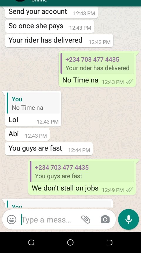 FirstbaseS's tweet image. Just another normal day for us, we have made your big deal our starting point, at such our delivery is top notch and stress free.
Contact:- 09023271199 or 09033822909 for you swift pick up and deliveries.