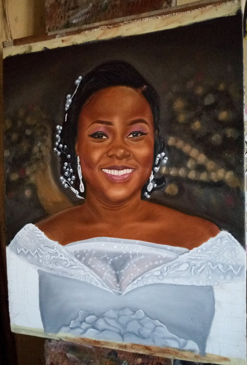 Oil on canvas 
20x24.......
Proudly Nigerian
@SilasOnoja @ayoguofficial @IsimiTaiwo @gangwolf360 @Alexpeter_idoko
#wearenigeriacreatives
