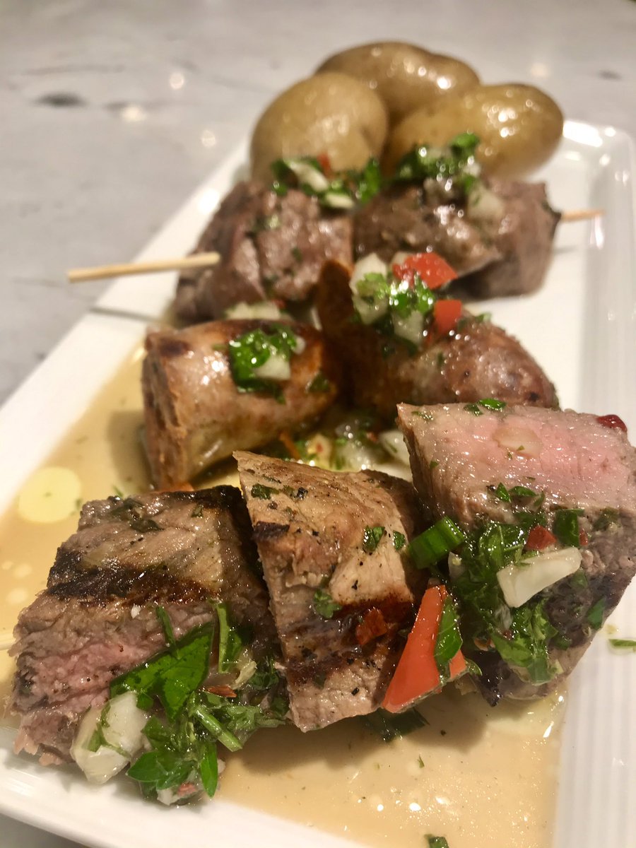 buckeyemon's tweet image. Argentina Taste &amp;amp; Table
Provolenta
Hearts of Palm Salad
Asado Style Grill &amp;amp; Salted Potatoes
Alfajores
#dlmcooks #culinarycenter