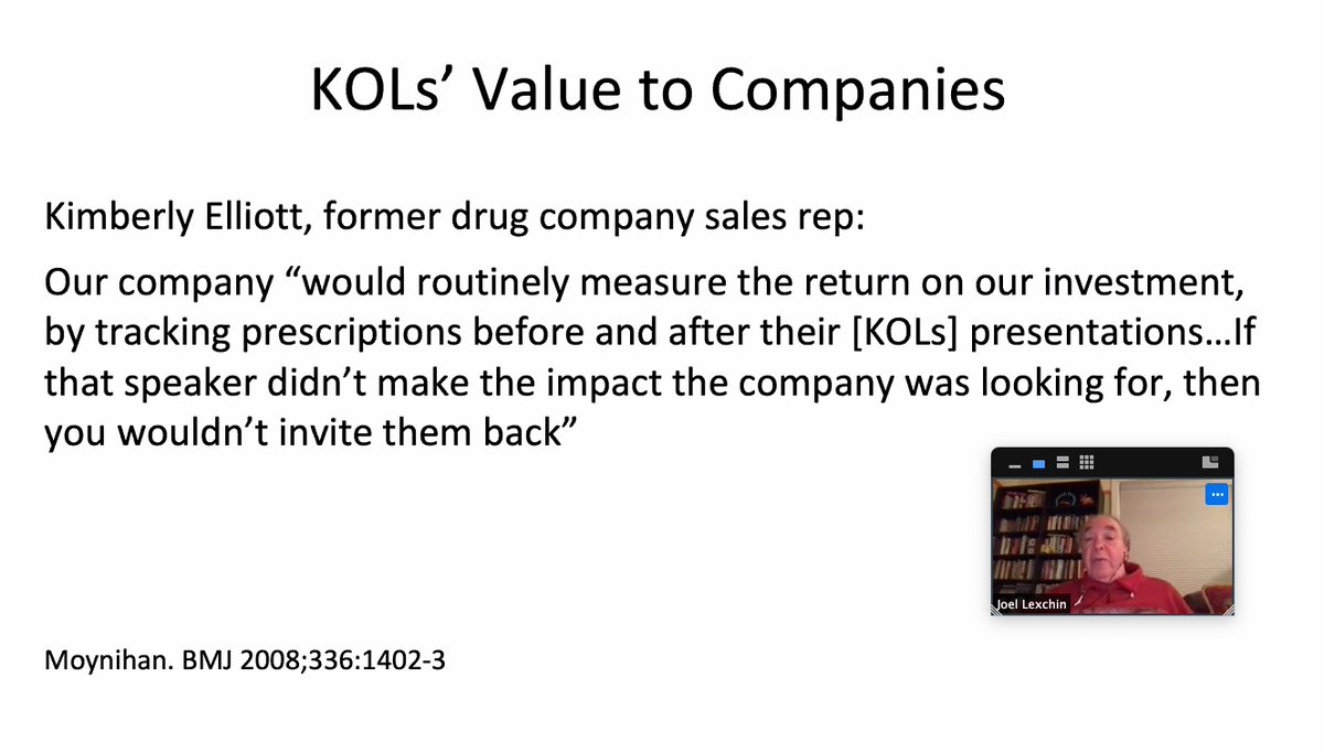 Former drug company sales rep: