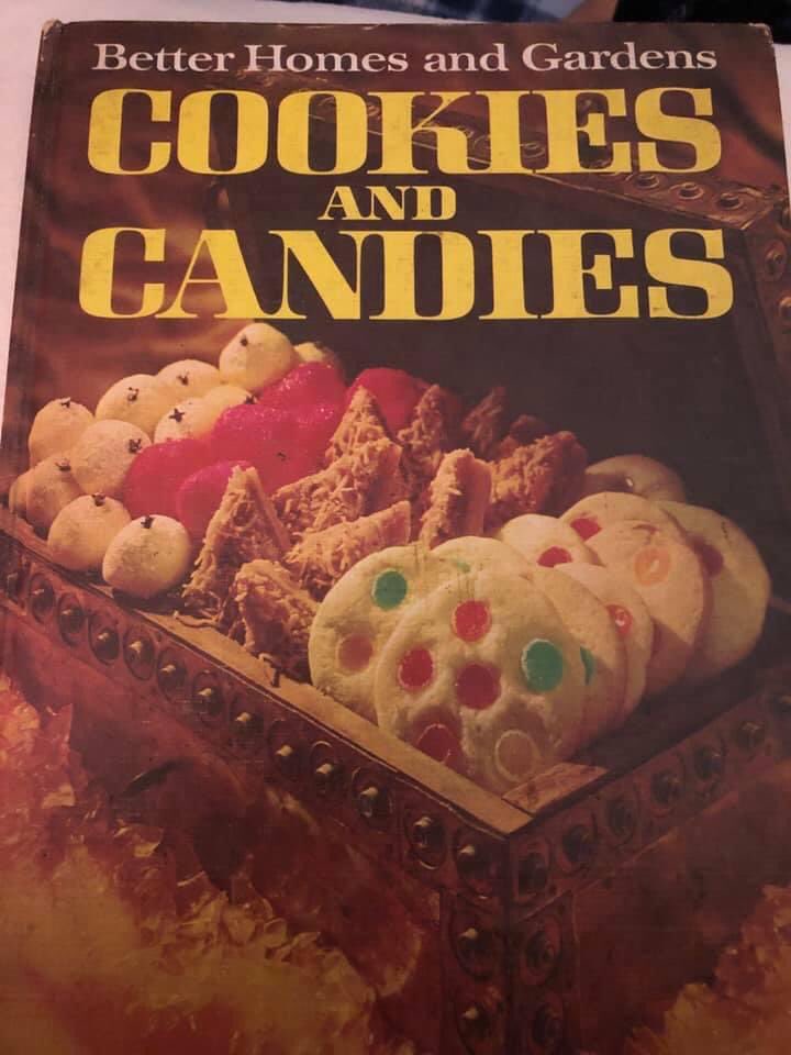 My mom was never much of one for cooking or baking, but we did always make the recipe on page 28 of this little gem with red and green sprinkles for Christmas. I think I can make snickerdoodles in my sleep.