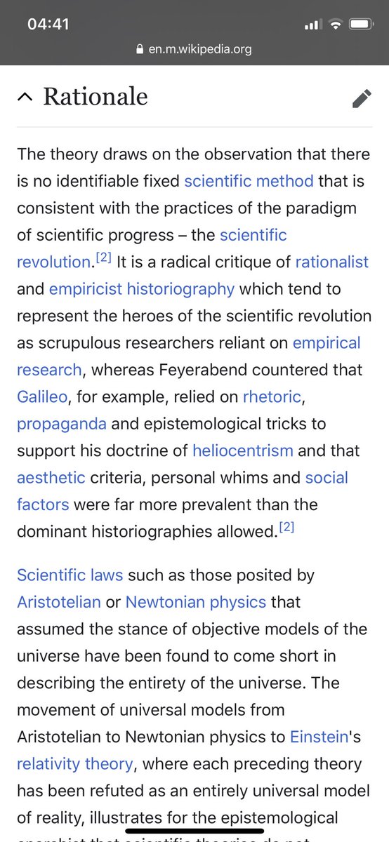 if you're interested in this strain of thought, i'd recommend you check out feyerabend and his critique of scientism