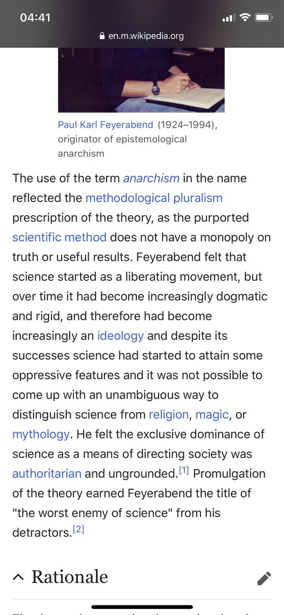 if you're interested in this strain of thought, i'd recommend you check out feyerabend and his critique of scientism