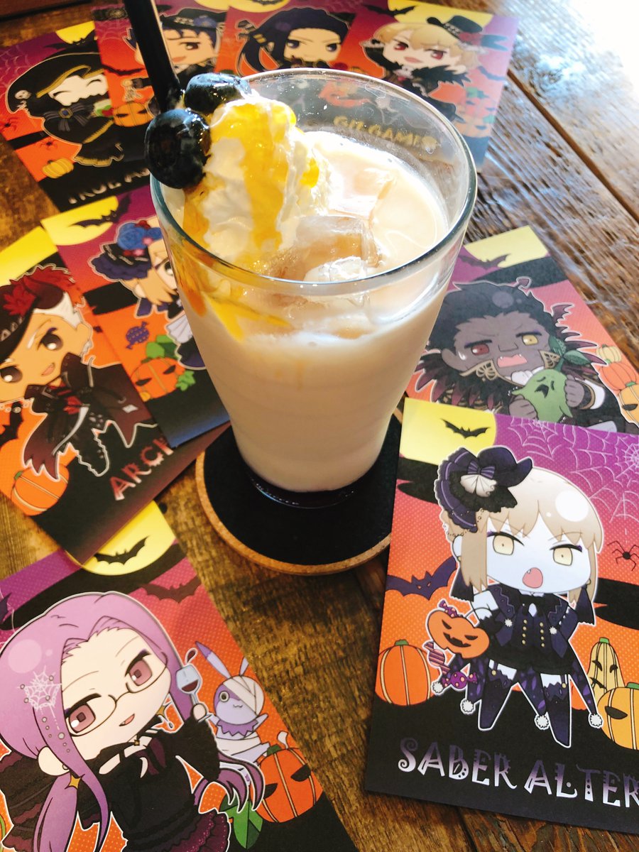 マチ☆アソビCAFE TOKYO】現在コラボ中Fate/stay night[HF] ハロウィン