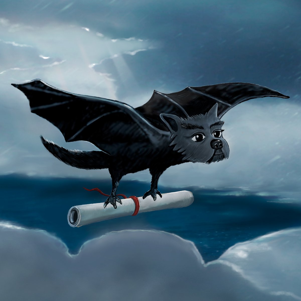 alex_dawson's tweet photo. A message is sent far out at sea ... (Crow transformation Sequence)
(concept and storyboard)
#animation #2d #visualdevelopment
#gothic #mystery #fairytale #faerytale #hunchback #ladybird #watercolour #painting #nature #spirits #elements #water #movie #film #fairytale #faerytale https://t.co/6gUyOzWLc5