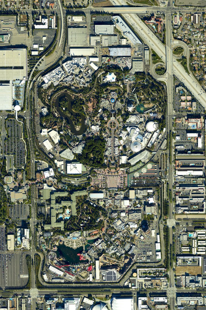 SkyIMD's tweet photo. @Disneyland. The Entire (Vacant due to Covid-19) Park at 3.85cm/px.  Go here and zoom in and pan around to see the details - https://t.co/tRJpucJCNb

@PhaseOnePhoto @CorsairAviation #aerialmapping #Cessna182 #NOTaDrone https://t.co/5L0DoeEMSF