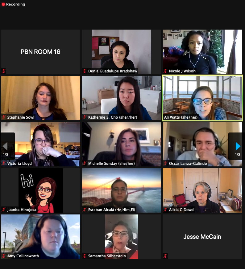gardenia987's tweet photo. #SpreadingCommunity #NotCommunitySpread: Graduate Student Socialization and Well-being in the COVID Era. Great session today!!! ๐ @StephanieSowl @SamSilbSays @katsch0 @AliWatts13 @ashegrads @ASHEoffice https://t.co/nvlFZ1dgsX