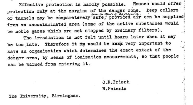artandaus's tweet photo. Read in our October issue 'The Frisch-Peierls Memorandum' by Otto Frisch and Rudolf Peierls, March 1940, courtesy of the Bodleian Library, Special Collections, Oxford University https://t.co/Nx77gZ6Am7
@lisaradford @YhonnieS https://t.co/XEU29vPZDh