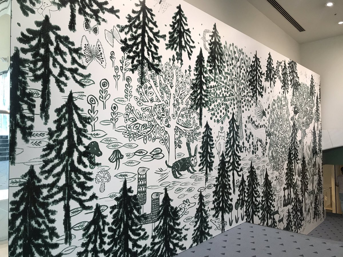 はるのかまぼこ 表参道spiralで開催中のミナペルホネンの展示会に行きました 森みたいな心地よい空間