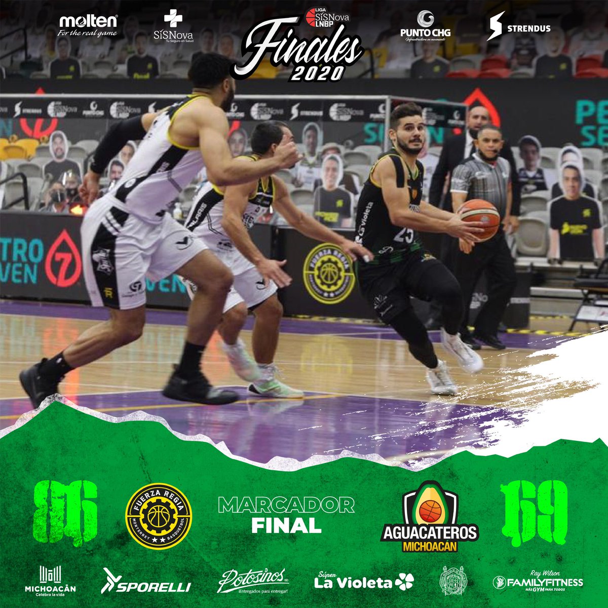 ¡AQUÍ NADIE SE CAE! 🏀🔥💚💛 

Tenemos el #CorazónInquebrantable y mañana habrá oportunidad de venir de atrás. Vamos por la Gloria 🙌

<a href="/LNBPoficial/">Liga Caliente.mx LNBP</a> #Temporada2020
#EsteEsMiJuego