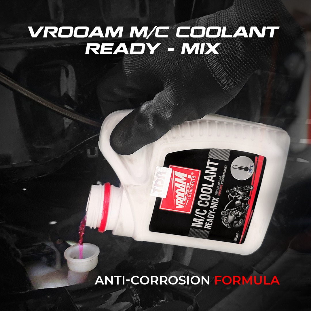 TDR_RACING's tweet photo. TDR VROOAM Coolant 500ML Developed with OAT (Organic Acid Technology) that not only maintain the stability of engine's temperature but also helps prevent corrosion and increase engine life use. Order online @oneteamstore 👉 https://t.co/FkdqrB0AGA https://t.co/2fYkTuIQy3