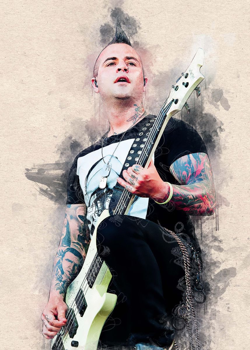 Happy Birthday Johnny Christ bassist of the Heavy Metal band Avenged Sevenfold        