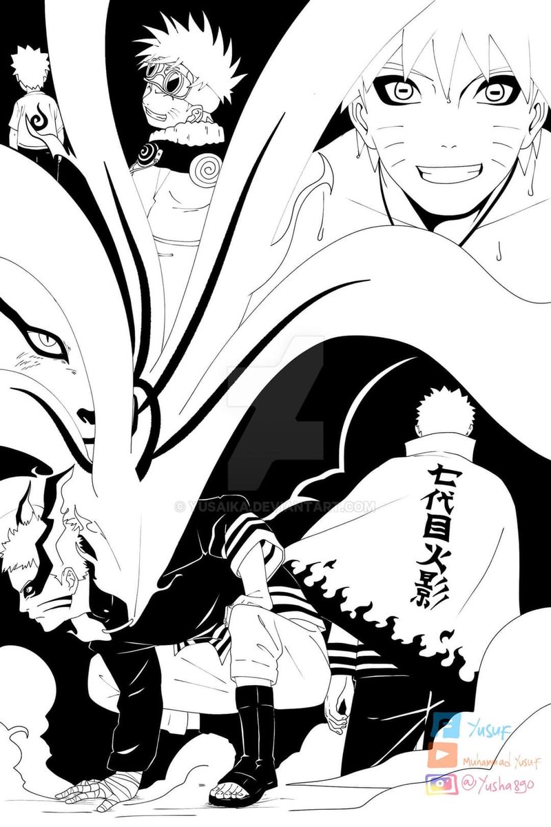 4100 Collections Naruto Baryon Coloring Pages  Latest HD