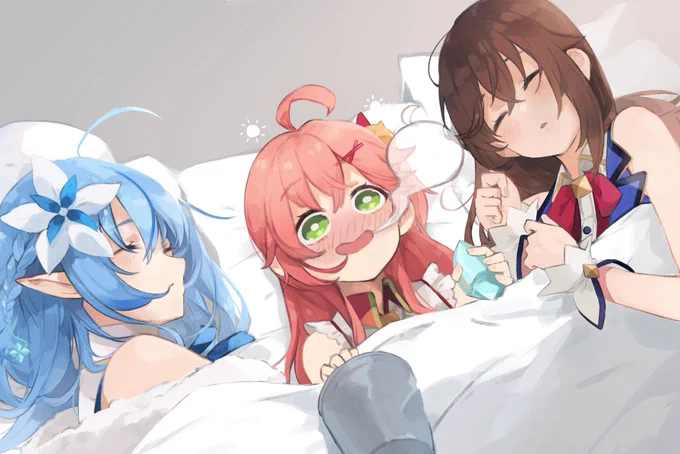 にぇ...にぇ...
#soraArt #miko_Art #らみあ〜と 