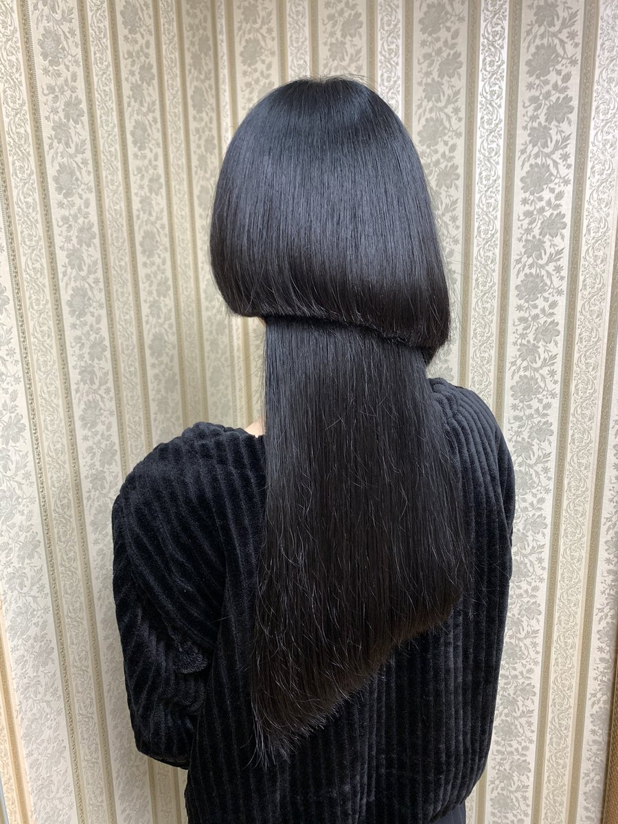 シャンテグラム בטוויטר ヘアスタイル紹介 斜めラインの変形ロング ボブカットスタイル