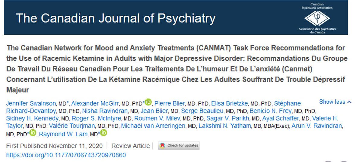 Canadian Network for Mood and Anxiety Treatments tweet media