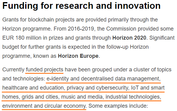 3/ Horizon Europe (2021-2027) is a funding program to support partnerships with  #EU  countries, the private sector, foundations and other stakeholders.The aim is to deliver on global challenges and industrial modernization through concerted research and innovation efforts.