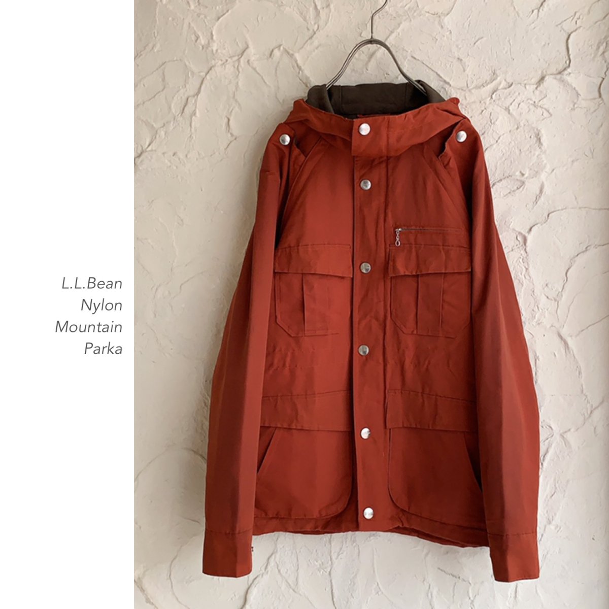 Taffee على تويتر Newarrival 店頭入荷 オンラインストアでも販売中 レンガ オレンジカラーが可愛い L L Bean Nylonマウンテンパーカー インナーのオリーブカラーが 可愛い差し色に Taffee 宮崎古着屋 Llbean マウンテンパーカー ナイロンjkt Unisex