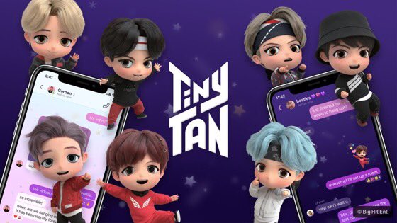 Yukiwithluvbts's tweet photo. こんな可愛いスタンプパックが
”無料”なんて✨✨💜💜
Facebook/messanger で使えるスタンプ♡
早速GETしたよー♪
#TinyTAN #BTS @BTS_twt #TinyTANStickerPack @TinyTANofficial https://t.co/WY4m4H0OfU