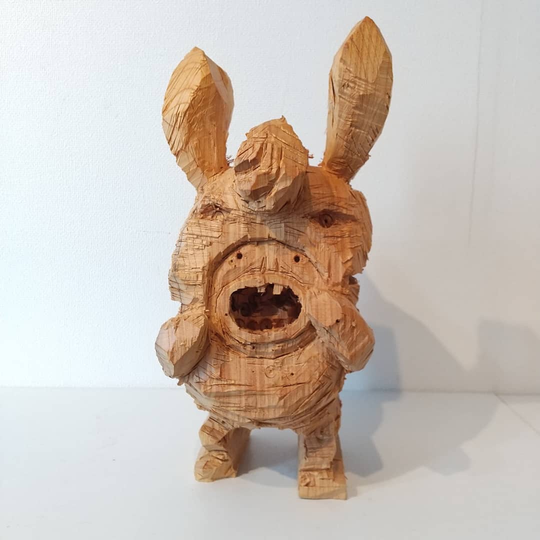 矢部裕輔木彫作品