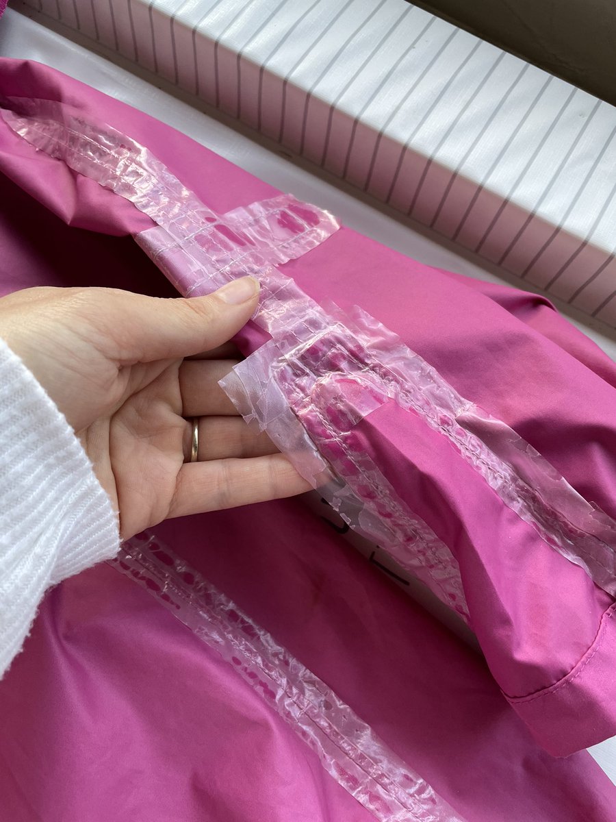 CarmRandall's tweet photo. @JoJoMamanBebe Hi. These are brand new. I used them for the first time a few days ago and washed them on a delicate cold setting. The inside waterproofing tape has completely come away from the seams. https://t.co/ytDlfI6xVg