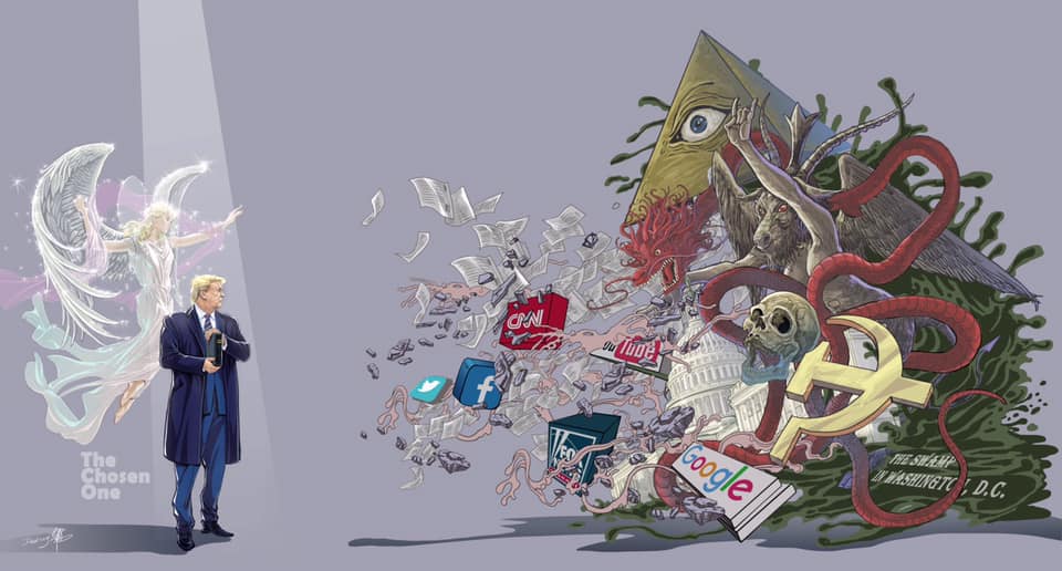 བ ད ᗰiyᑌ すごい風刺画 です ちなみに The Chosen One は 選ばれし者 という意味 あのチョーセンではありません チョーズン Choose 選ぶの過去分詞 です