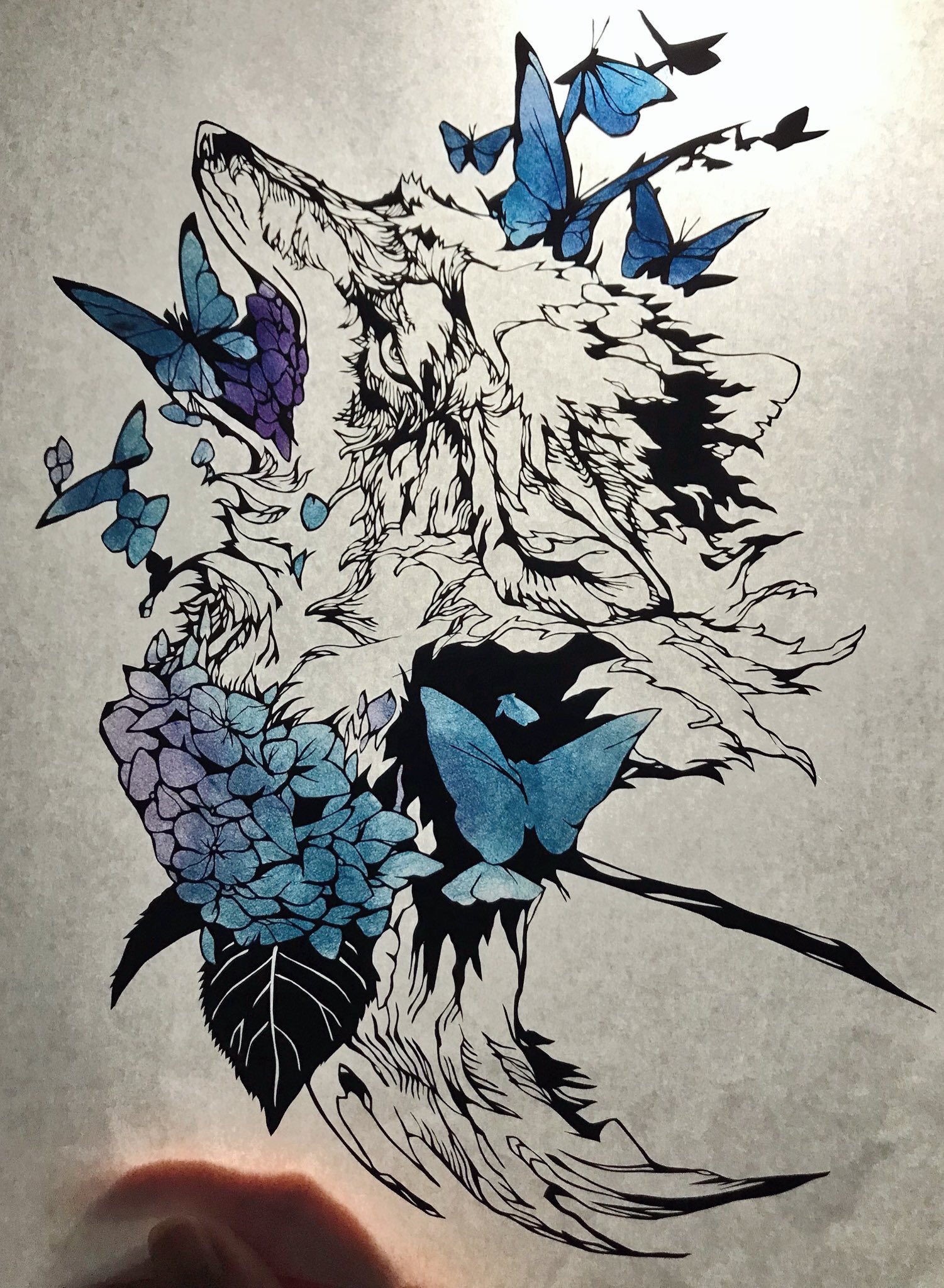 64 以上節約 立つ切り絵 オオカミ 狼 遠吠え３頭 壁飾りにも Thewalldogs Com