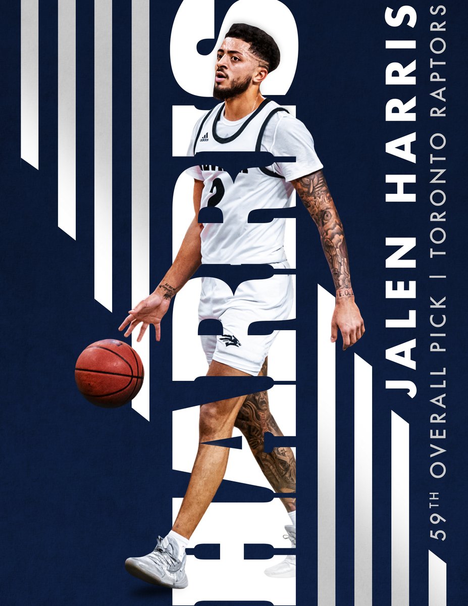 With the 59th pick in the 2020 NBA Draft, the Toronto Raptors select Jalen Harris of the University of Nevada.

LET'S GO!!!

#BattleBorn