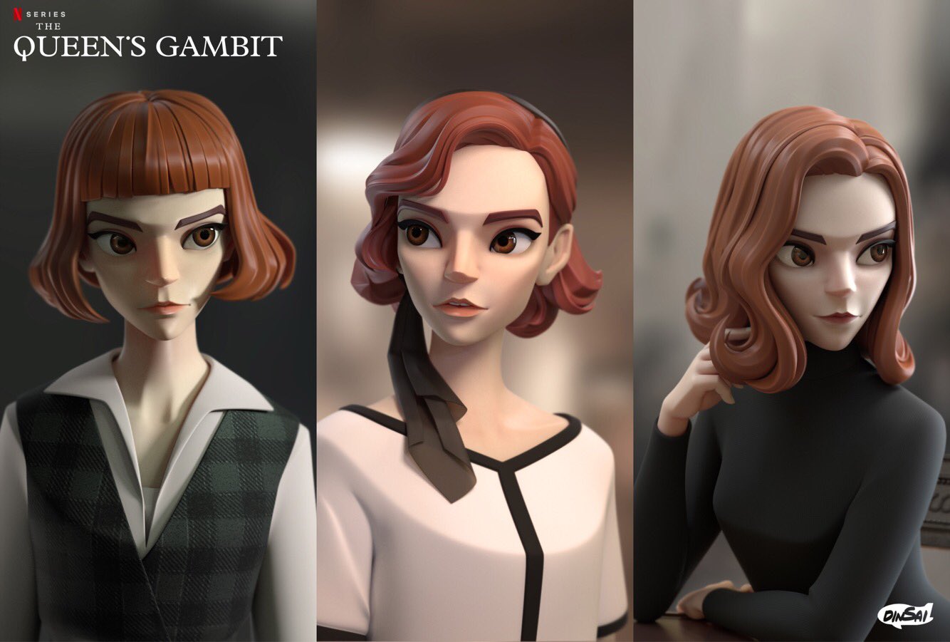 The Story Behind Beth Harmon's Red Hair in “The Queen's Gambit”