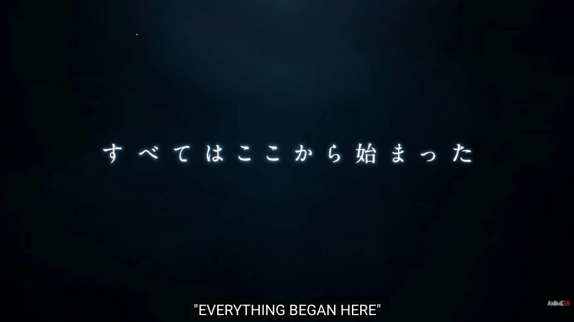 And this is actually my 2nd favorite part of the PV! "Everything began here" and they immediately show the Dungeon meeting!And if you pay attention, the "here" is not "Aincrad" but the Dungeon, because that's where Kirito and Asuna meet for the first time and everything begins.